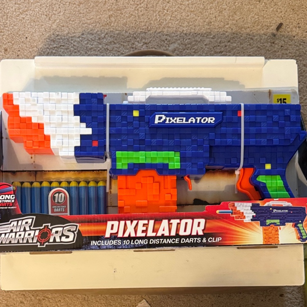 Pixelator Blaster - Blue, Orange, Green
